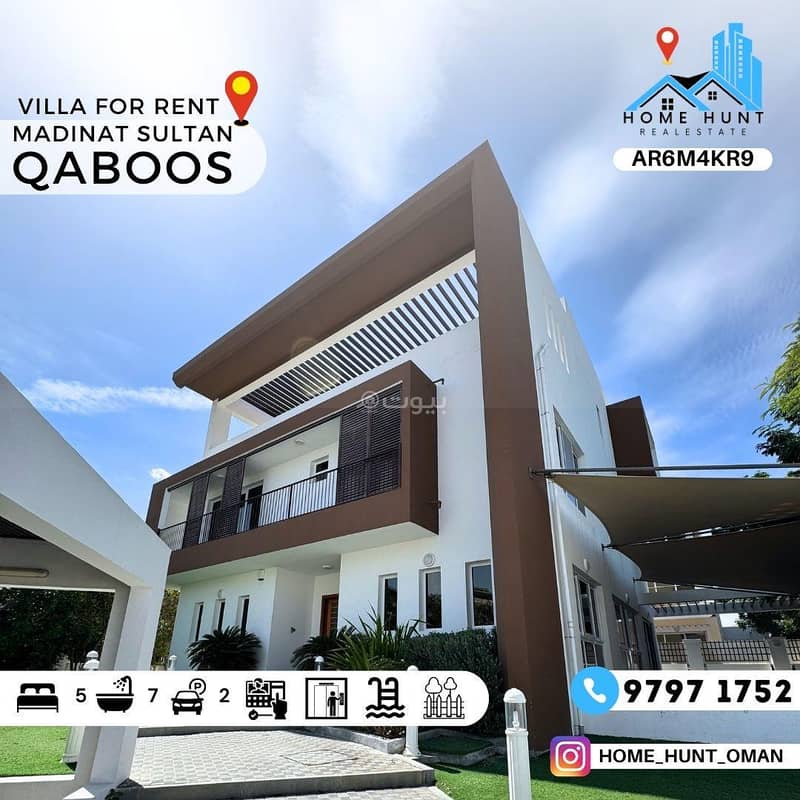 5 Bedrooms Villa For Sale in Madinat As Sultan Qaboos, Muscat
