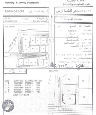 Residential Land for Sale in Bidbid, Al Dakhiliya - Residential Land For Sale in Bidbid, Al Dakhiliya