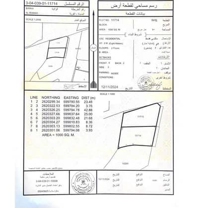 Residential Land for Sale in Barka, Al Batinah - Residential Land for Sale in Barka, Al Batinah