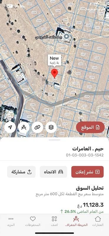 Residential Land for Sale in Al Amarat, Muscat - Residential Land For Sale in Al Amarat, Muscat