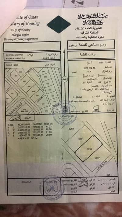 Residential Land for Sale in Al Kamil and Al Waafi, Al Sharqiya - Residential Land For Sale in Al Kamil and Al Waafi, Al Sharqiya