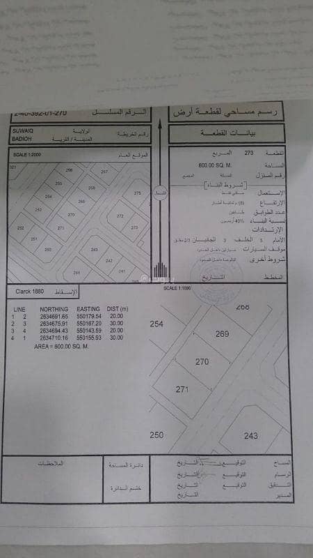 Residential Land for Sale in Suwaiq, Al Batinah
