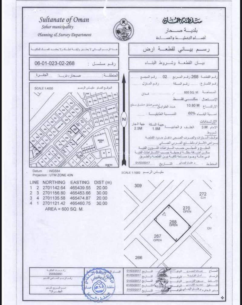 Residential Land For Sale in Sohar, Al Batinah