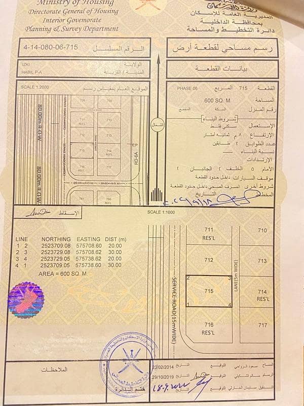 Residential Land For Sale in Izki, Al Dakhiliya