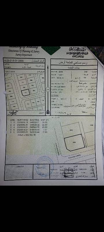 Residential Land for Sale in Nizwa, Al Dakhiliya - Residential Land For Sale Nizwa Al Dakhiliya