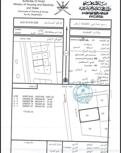 Residential Land for Sale in Masira, Al Sharqiya - Residential Land For Sale in Masira, Al Sharqiya