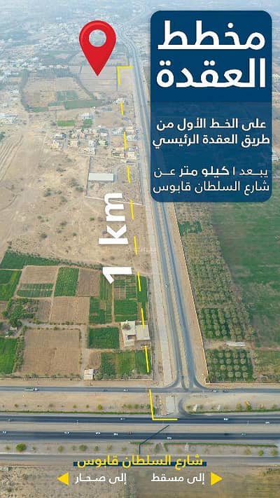 Residential Land for Sale in Barka, Al Batinah - Residential Land For Sale in Barka, Al Batinah