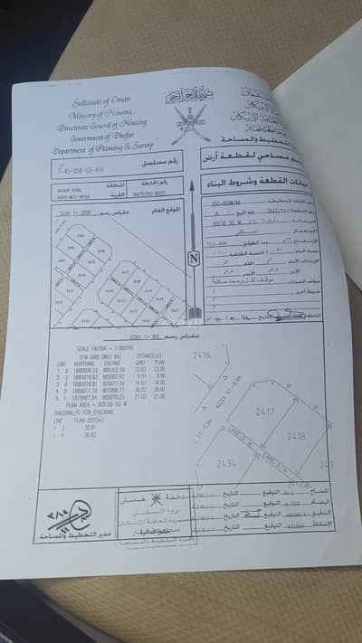 Residential Land for Sale in Salalah, Dhofar - Residential Land For Sale in Salalah, Dhofar