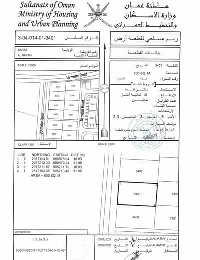 Residential Land for Sale in Barka, Al Batinah - Residential Land For Sale in Barka, Al Batinah