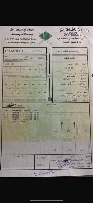 ارض سكنية  للبيع في عبري، الظاهرة - أرض سكنية للبيع في إبراء، الظاهرة