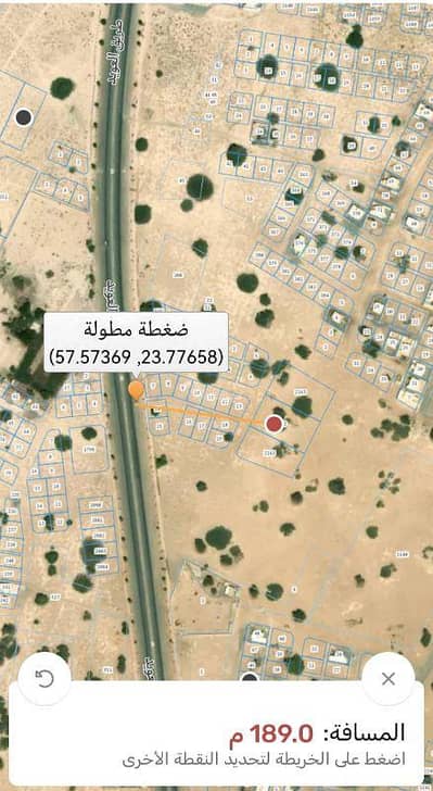 ارض سكنية  للبيع في المصنعة، الباطنة - أرض سكنية للبيع في المسنة، الباطنة