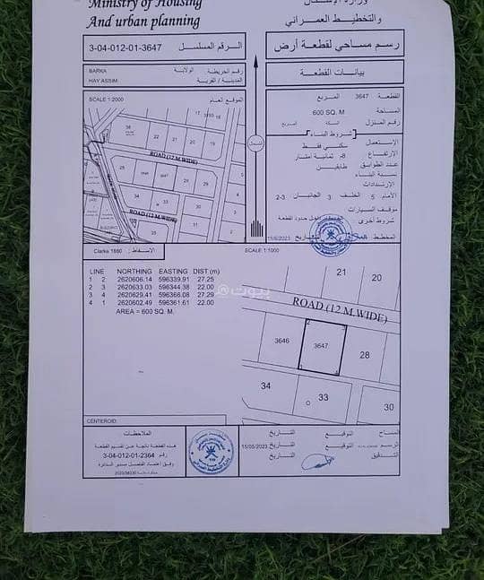 أرض سكنية للبيع في العمارات، مسقط أرض سكنية للبيع في العمارات، مسقط