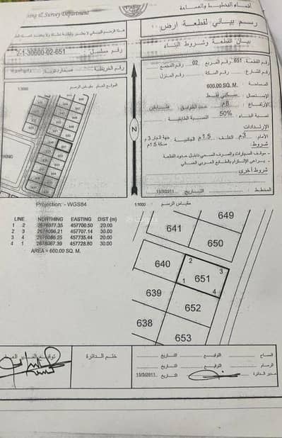 ارض سكنية  للبيع في صحار، الباطنة - أرض سكنية للبيع في صحار، الباطنة