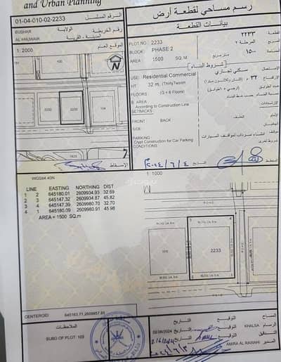 Residential Land for Sale in Al Khuwair, Muscat - Residential Land For Sale in Al Khuwair, Muscat
