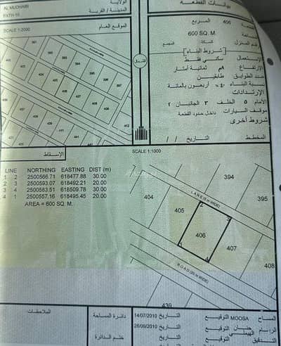 Residential Land for Sale in Al Mudaibi, Al Sharqiya - Residential Land For Sale in Al Mudaibi, Al Sharqiya