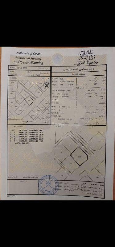 ارض سكنية  للبيع في نزوى، الداخلية - أرض سكنية للبيع في نزوى، محافظة الداخلية