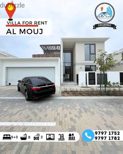 8 Bedroom Villa for Rent in The Wave (Almouj), Muscat - 8 Bedrooms Villa For Rent The Wave (Almouj) Muscat