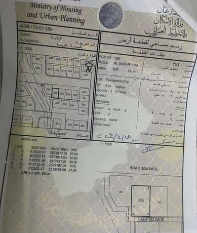 ارض سكنية  للبيع في سمائل، الداخلية - أرض سكنية للبيع في سمال، الداخلية