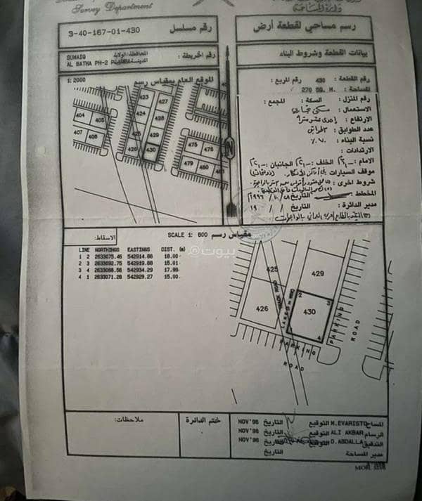 أرض سكنية للبيع في السويق، الباطنة أرض سكنية للبيع في السويق، الباطنة
