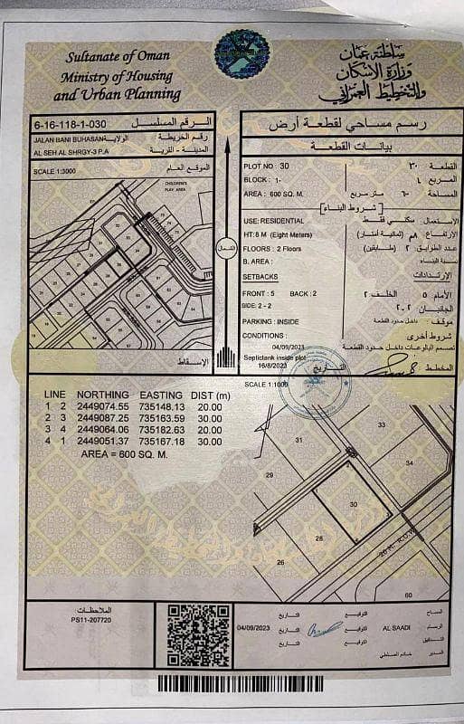 أرض سكنية للبيع في Jalan Bani Buhassan، الشرقية