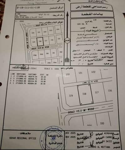 ارض سكنية  للبيع في لوى، الباطنة - أرض سكنية للبيع في لوى، الباطنة
