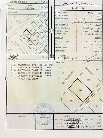 Residential Land for Sale in Nizwa, Al Dakhiliya - Residential Land for Sale in Nizwa, Al Dakhiliya