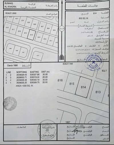 Residential Land for Sale in Suwaiq, Al Batinah - Residential Land For Sale in Suwaiq, Al Batinah
