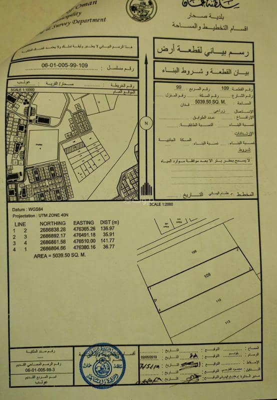 Residential Land For Sale in Sohar, Al Batinah