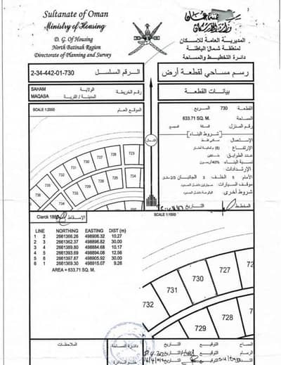 Residential Land for Sale in Saham, Al Batinah - Residential Land For Sale in Saham, Al Batinah