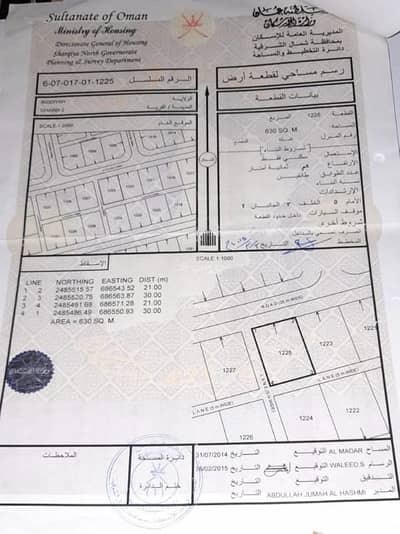Residential Land for Sale in Bidiya, Al Sharqiya - Residential Land For Sale in Bidiya, Al Sharqiya