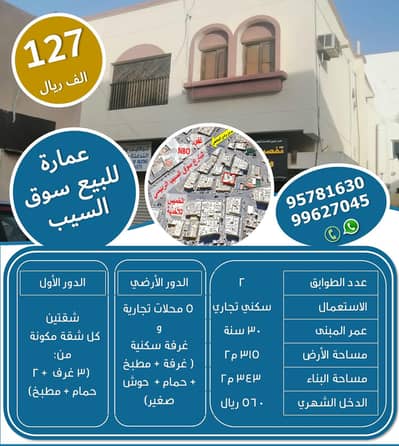 Commercial Building for Sale in Al Seeb, Muscat - Commercial Building For Sale in Al Seeb, Muscat
