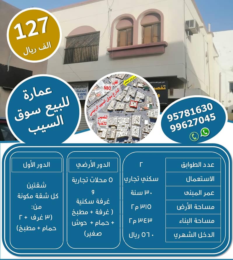Commercial Building For Sale in Al Seeb, Muscat