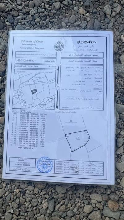 Residential Land for Sale in Sohar, Al Batinah - Residential Land For Sale in Sohar, Al Batinah