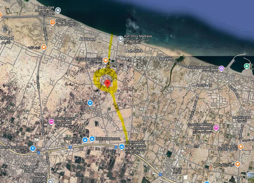 Residential Land For Sale in Al Masn'a, Al Batinah Residential Land For Sale in Al Masn'a, Al Batinah