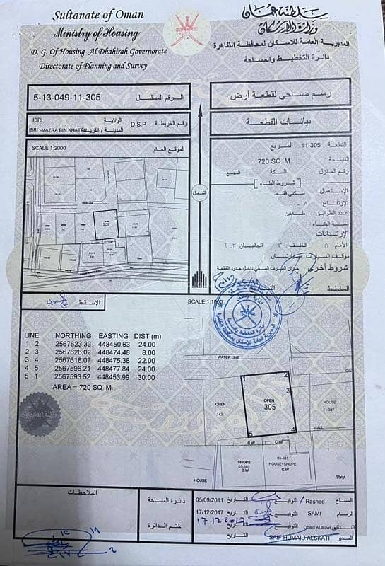 Residential Land for Sale in Ibri, Al Dhahirah