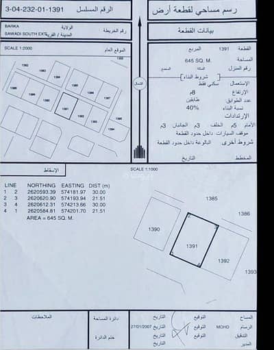 Residential Land for Sale in Barka, Al Batinah - Residential Land For Sale in Barka, Al Batinah