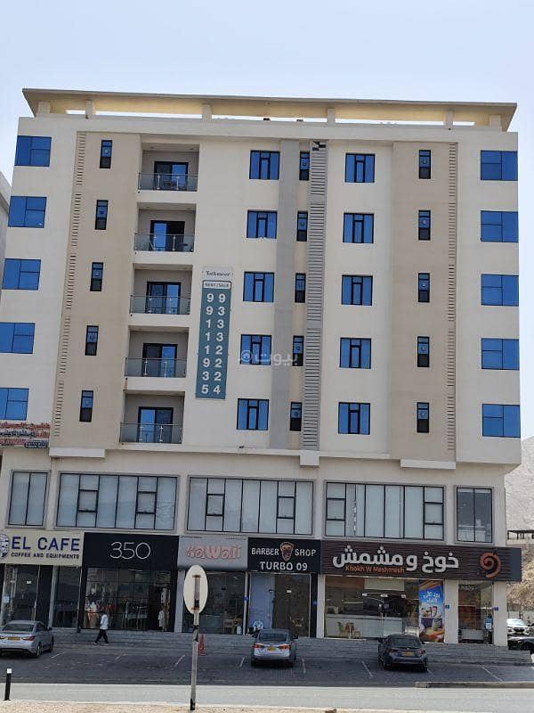 شقة مكونة من غرفتي نوم للإيجار في البُشرة، مسقط