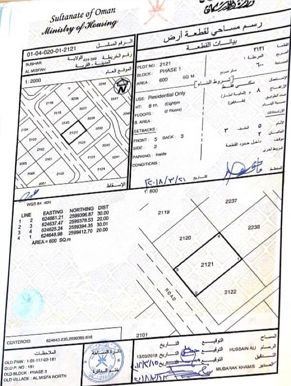 Residential Land For Sale in Misfah, Muscat