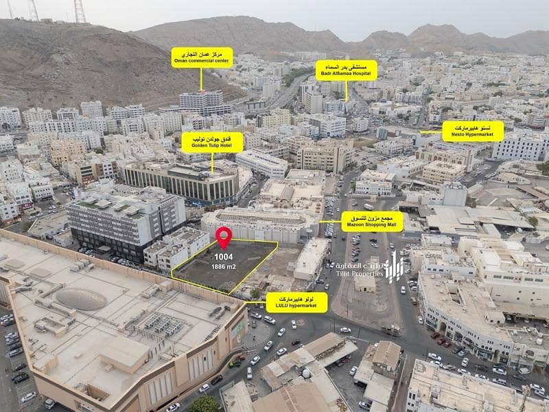 أرض سكنية للبيع في روي، مسقط