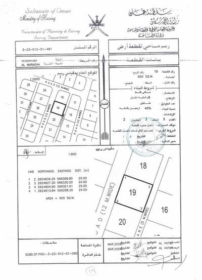 Residential Land for Sale in Al Masn'a, Al Batinah - Residential Land For Sale in Al Masn'a, Al Batinah