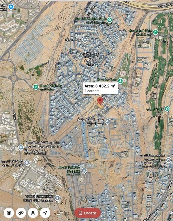Residential Land For Sale in Bosher, Muscat
