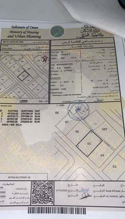 Residential Land for Sale in Sohar, Al Batinah - Residential Land For Sale in Sohar, Al Batinah