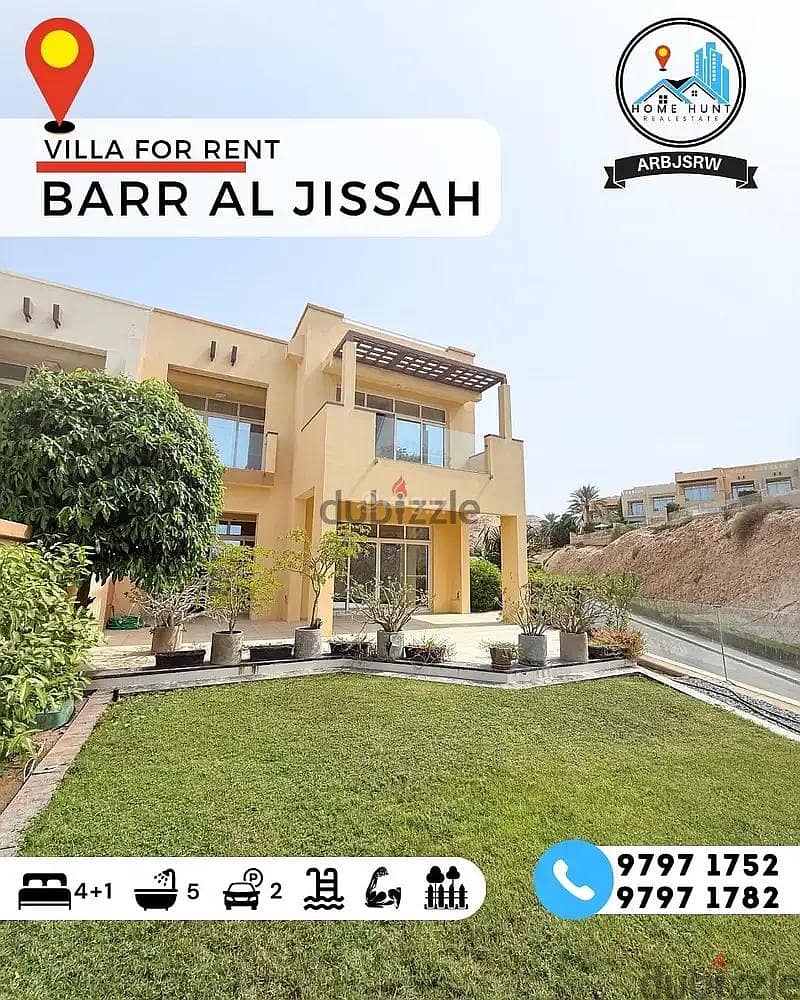 5 Bedrooms Villa For Rent in Barr Al Jissah, Muscat