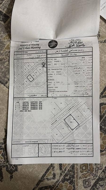 أرض سكنية للبيع في إزكي، الداخلية أرض سكنية للبيع في إزكي، الداخلية