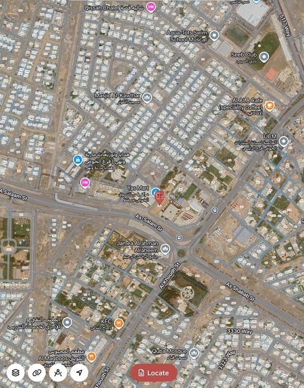 Residential Land For Sale in Al Khoud, Muscat Residential Land For Sale in Al Khoud, Muscat