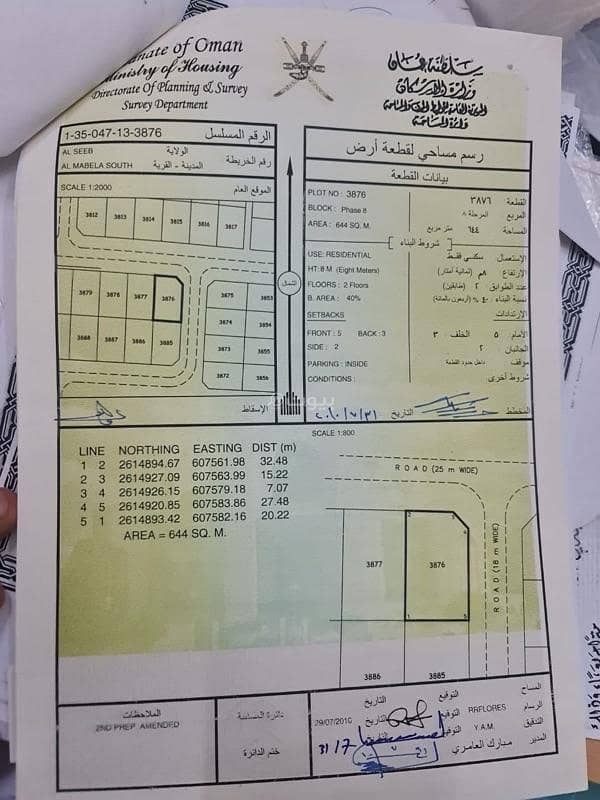 أرض سكنية للبيع في المعبيلة، مسقط أرض سكنية للبيع في المعبيلة، مسقط