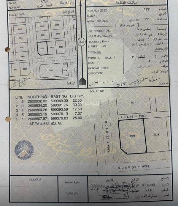 أرض سكنية للبيع في بركا، الباطنة أرض سكنية للبيع في بركا، الباطنة