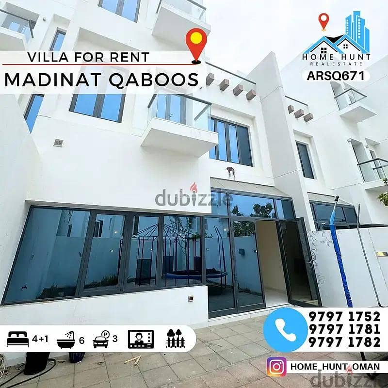 5 Bedrooms Villa for Rent in Madinat As Sultan Qaboos, Muscat