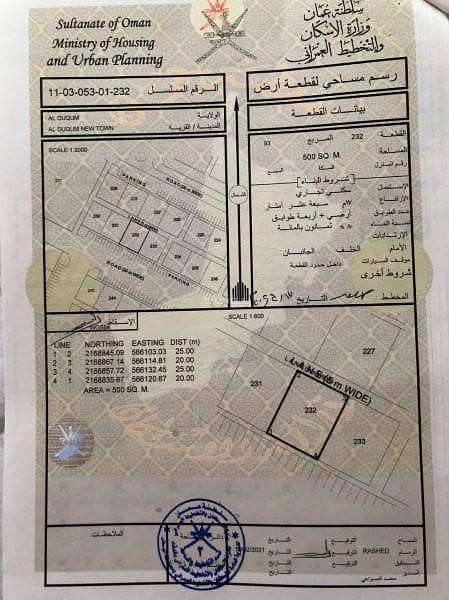 Residential Land For Sale Al Duqum, Al Wusta