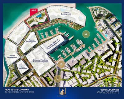 1 Bedroom Flat for Sale in The Wave (Almouj), Muscat - 1 Bedroom Apartment For Sale The Wave (Almouj) Muscat